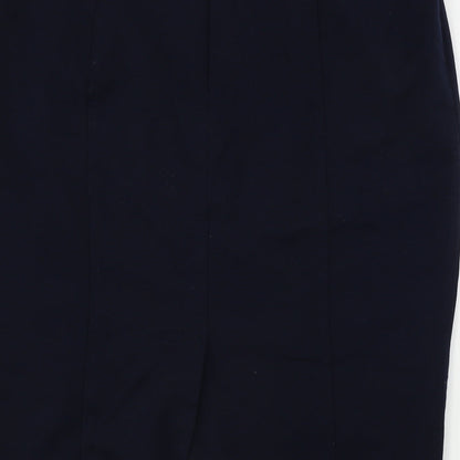 Marks and Spencer  Womens Blue   Bandage Skirt Size 34 in