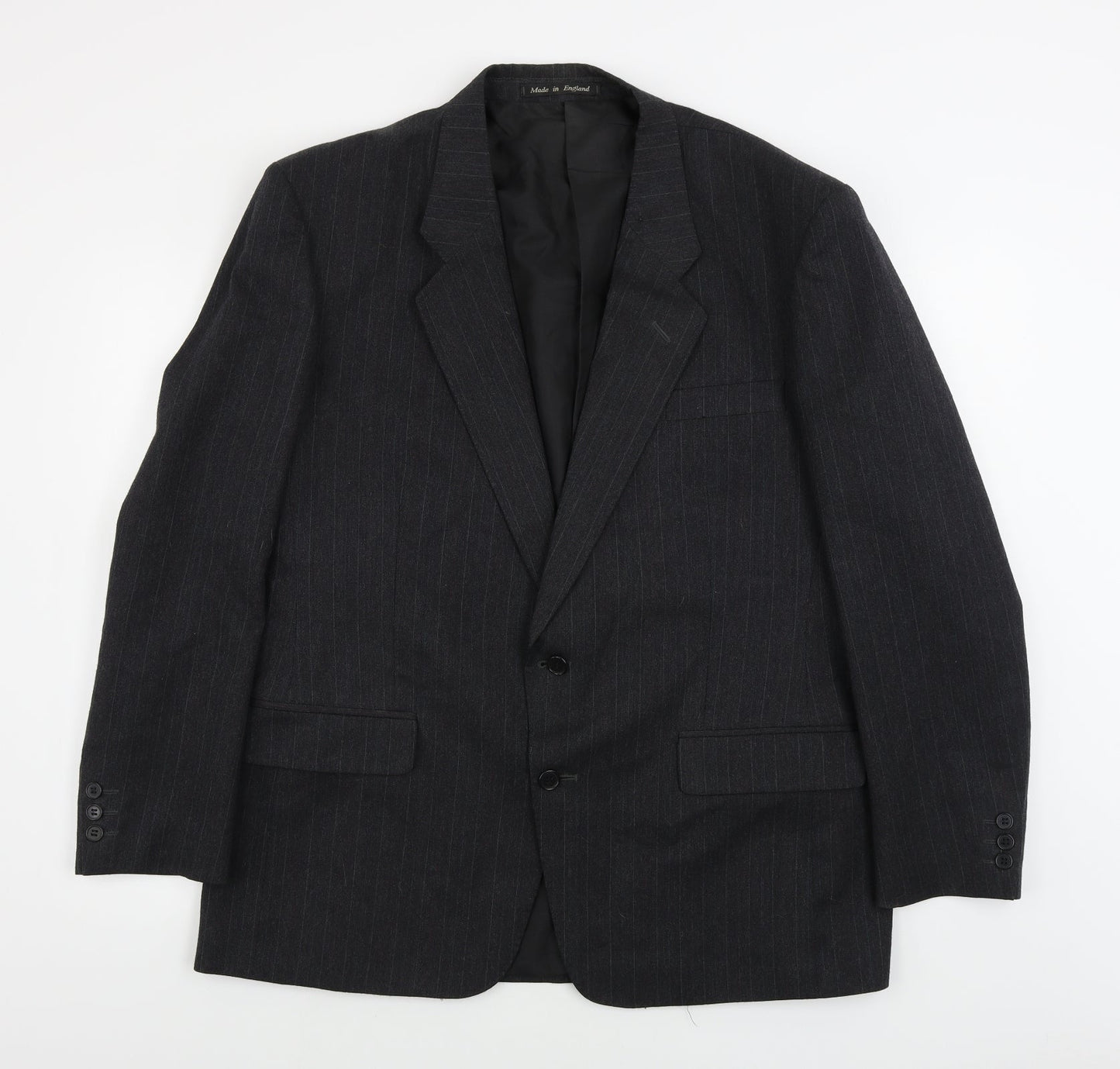 Mens UK Size 44 Preworn Regular Grey Suit Jacket