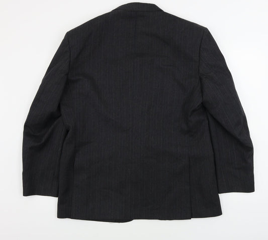 Mens UK Size 44 Preworn Regular Grey Suit Jacket