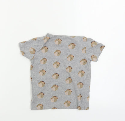 NEXT  Girls Grey   Basic T-Shirt Size 2 Years