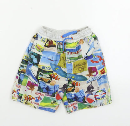 Next  Boys White   Bermuda Shorts Size 2-3 Years