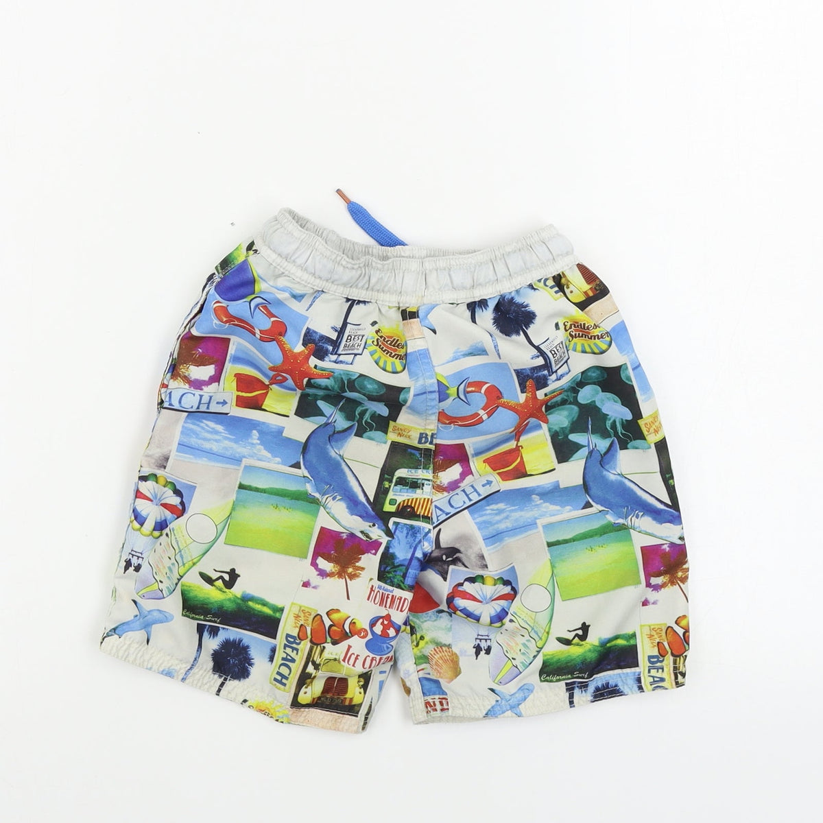 Next  Boys White   Bermuda Shorts Size 2-3 Years