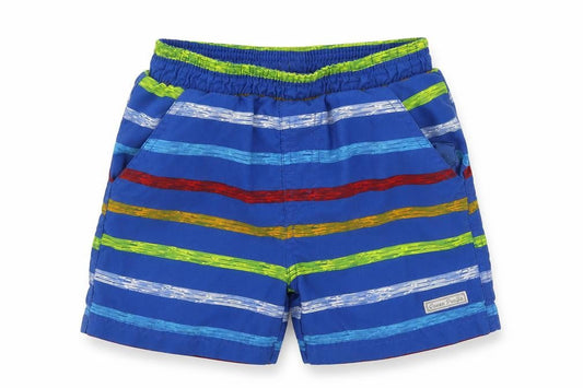 Ocean Pacific  Boys Blue Striped  Bermuda Shorts Size 2-3 Years