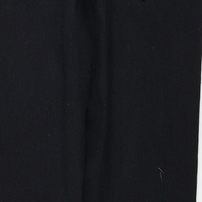 Denim & Co. Womens Black   Skinny Jeans Size 14 L24 in