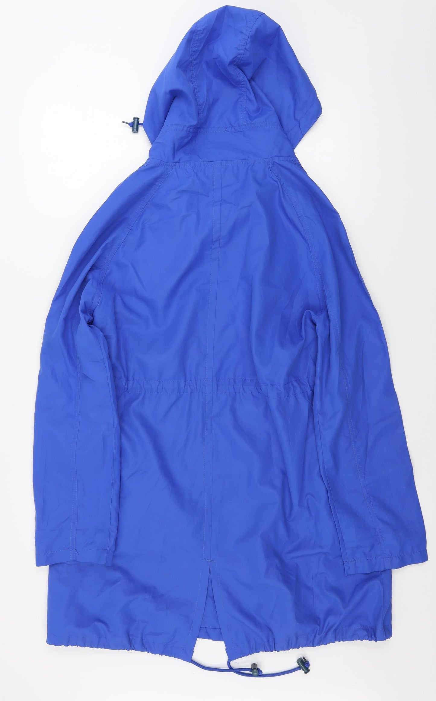 Mens UK Size XS Denim & Co. Blue Parka Coat