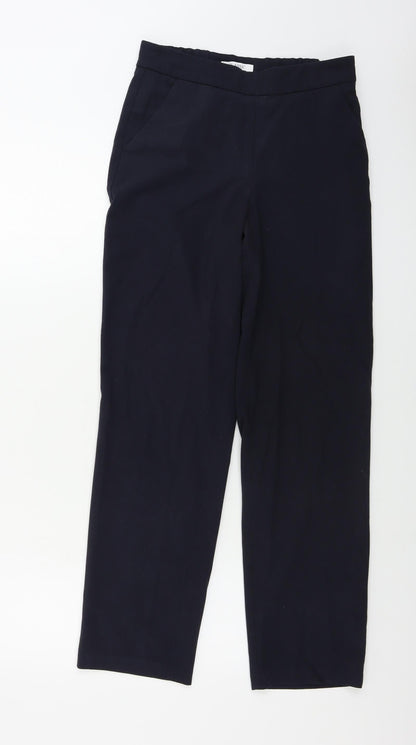 Womens UK Size 6 Marks and Spencer Regular Fit  Blue Trousers