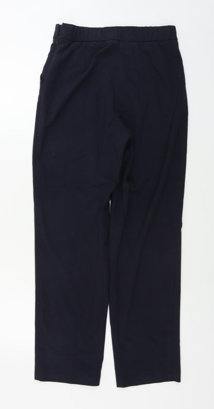 Womens UK Size 6 Marks and Spencer Regular Fit  Blue Trousers