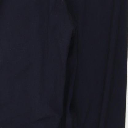 Womens UK Size 6 Marks and Spencer Regular Fit  Blue Trousers