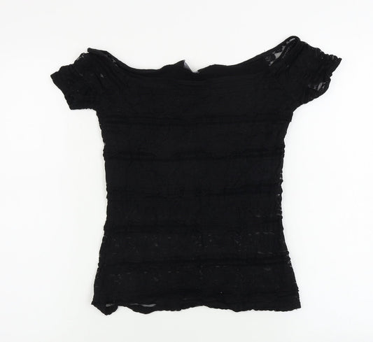 Dorothy Perkins  Womens Black   Basic T-Shirt Size 10