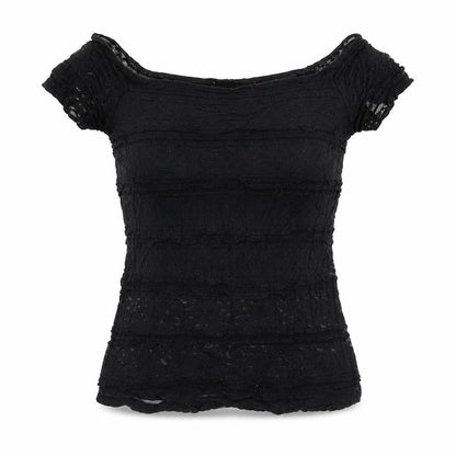 Dorothy Perkins  Womens Black   Basic T-Shirt Size 10