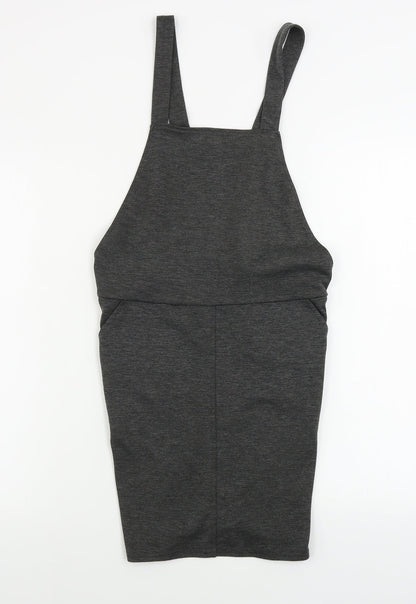 New Look Womens Grey   A-Line  Size 8
