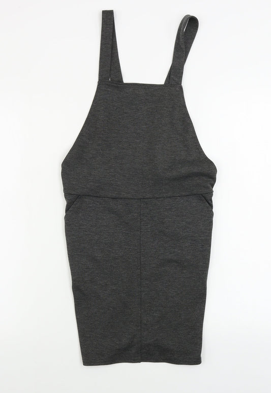 New Look Womens Grey   A-Line  Size 8