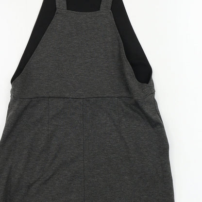 New Look Womens Grey   A-Line  Size 8