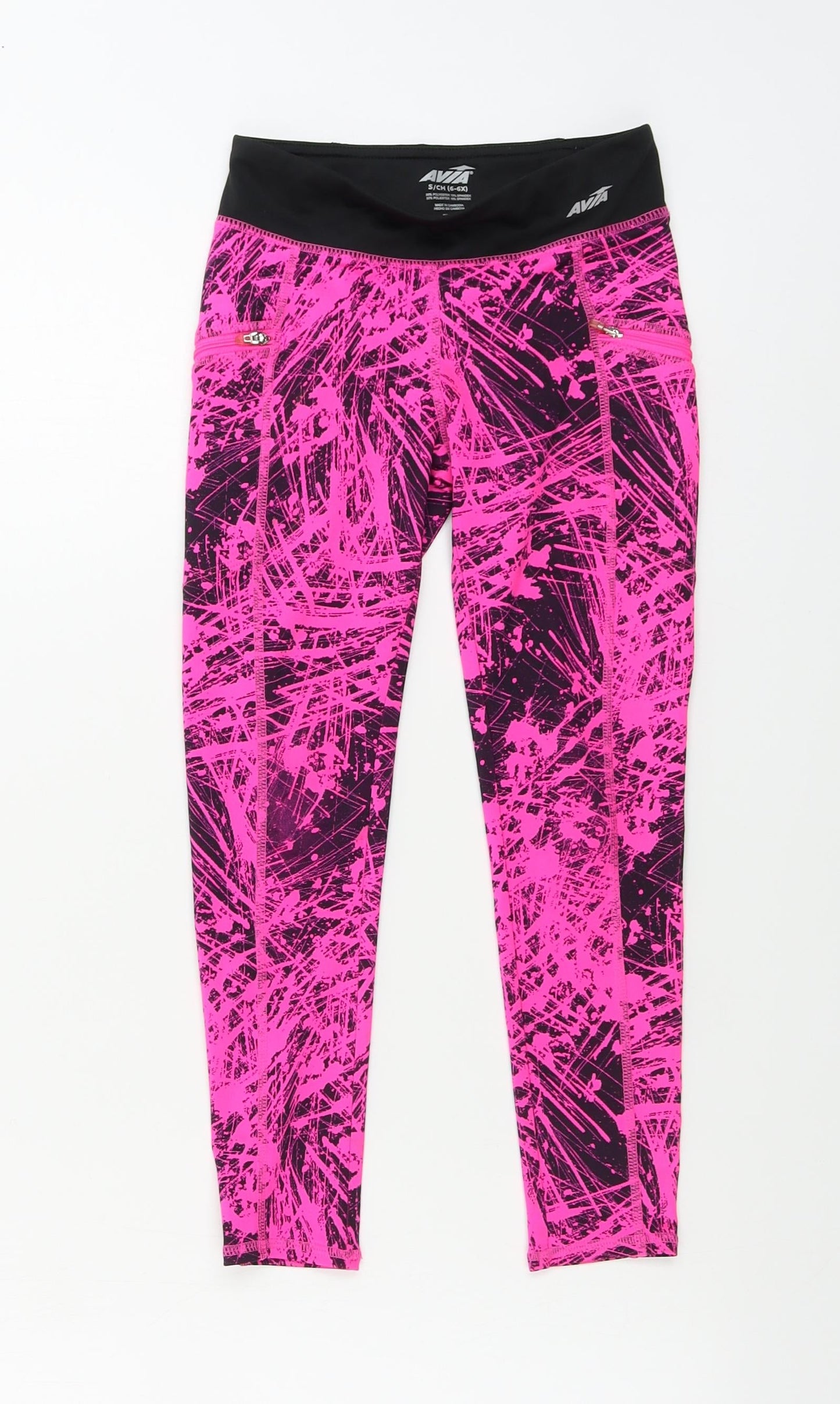 Avia  Girls Pink   Jegging Trousers Size S