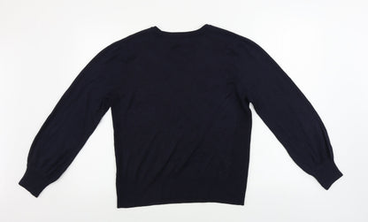 Womens UK Size 14 NEXT Blue Pullover Jumper