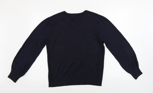 Womens UK Size 14 NEXT Blue Pullover Jumper