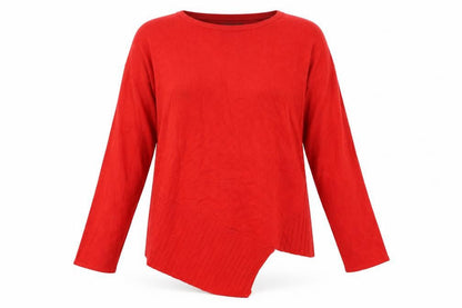 Bonmarché Womens Red Pullover Jumper Size 12
