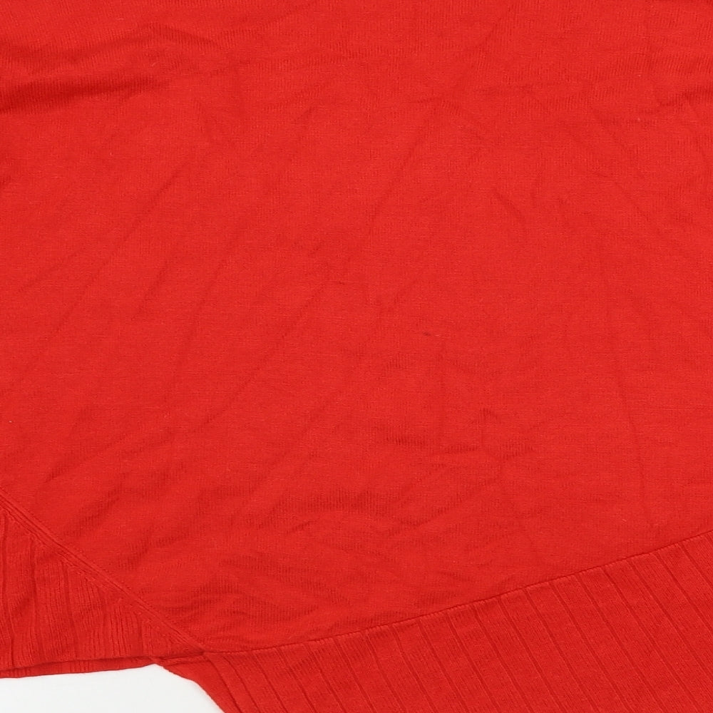 Womens UK Size 12 Bonmarché Red Pullover Jumper