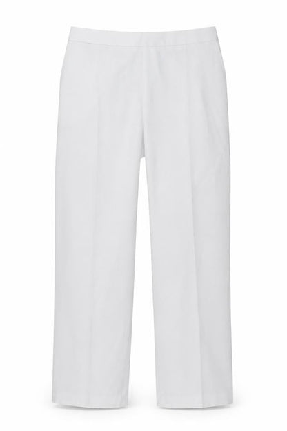 Bassini Womens White   Trousers  Size 32 in L26 in
