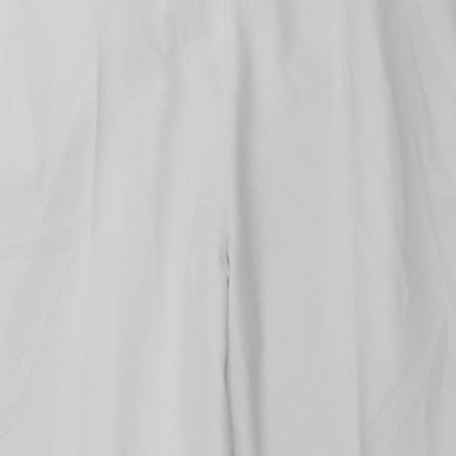 BASSINI  Womens White   Trousers  Size 32 in L26 in