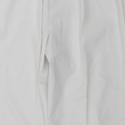 BASSINI  Womens White   Trousers  Size 32 in L26 in