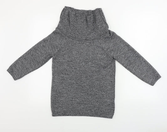 Womens UK Size 14 M&Co Grey Pullover Jumper