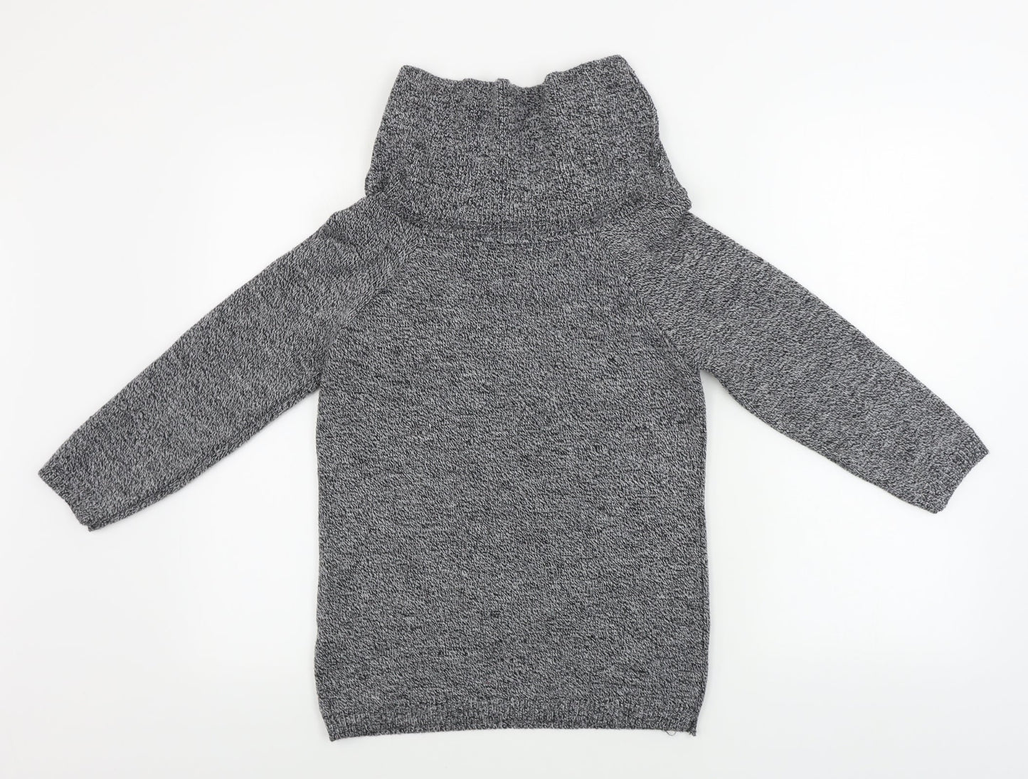 Womens UK Size 14 M&Co Grey Pullover Jumper