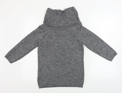 Womens UK Size 14 M&Co Grey Pullover Jumper