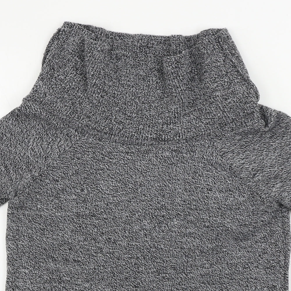 Womens UK Size 14 M&Co Grey Pullover Jumper