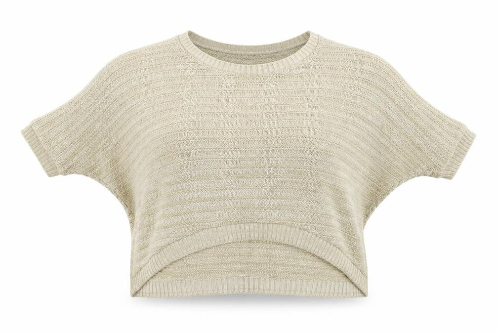 Womens UK Size 12 New Look Beige Pullover Jumper