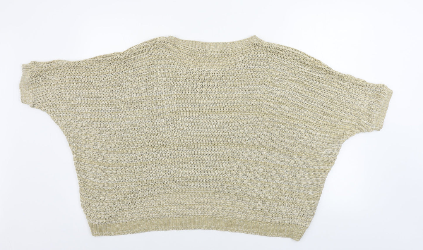 Womens UK Size 12 New Look Beige Pullover Jumper