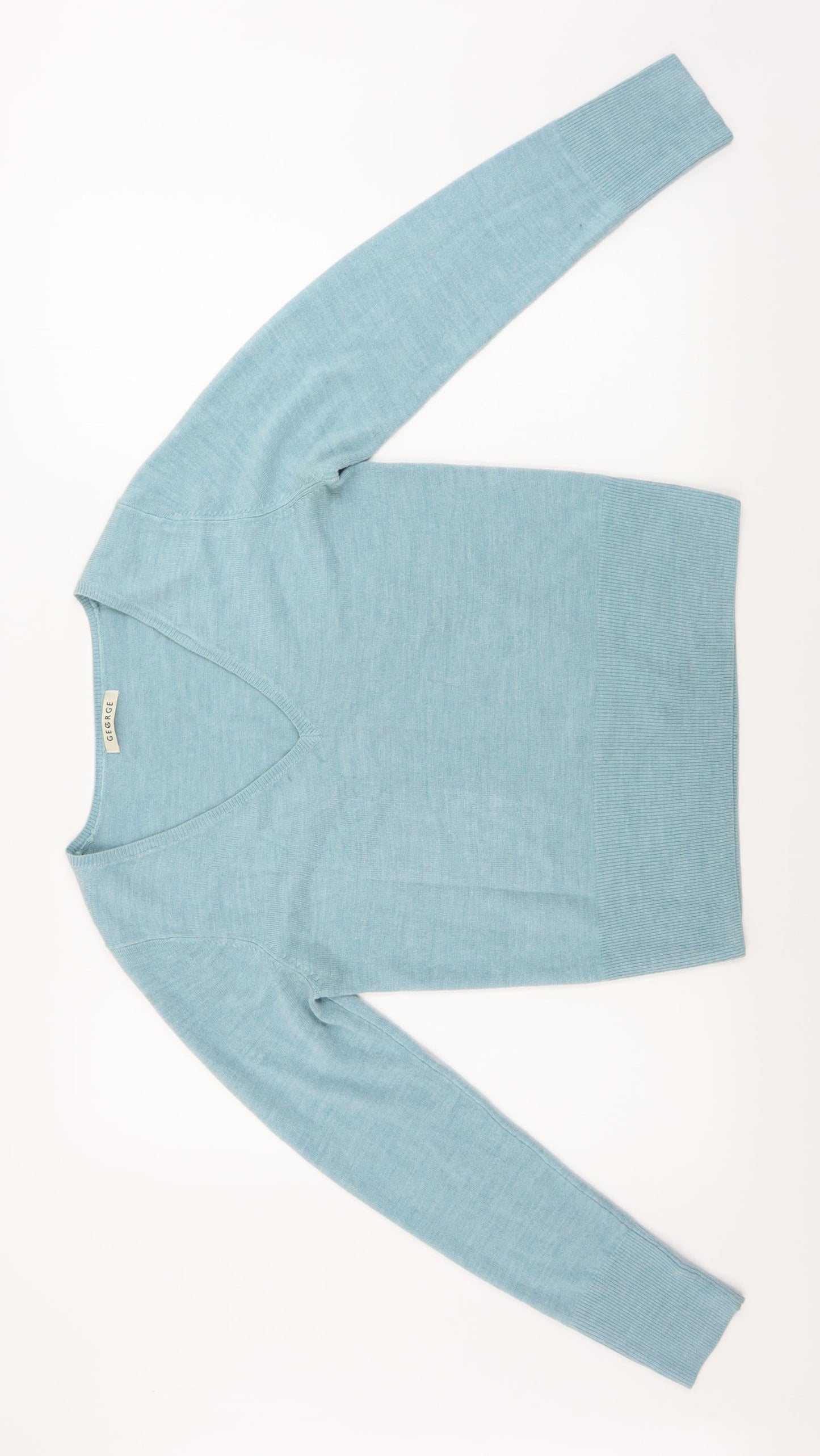 George  Womens Green   Pullover Jumper Size 14