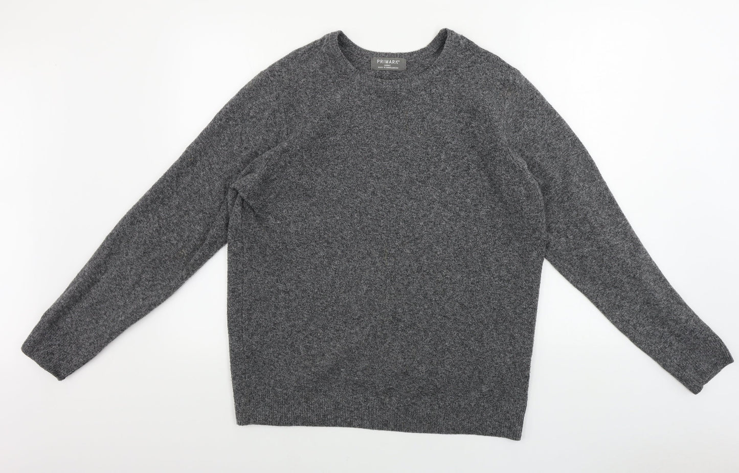 Primark  Mens Grey   Pullover Jumper Size L