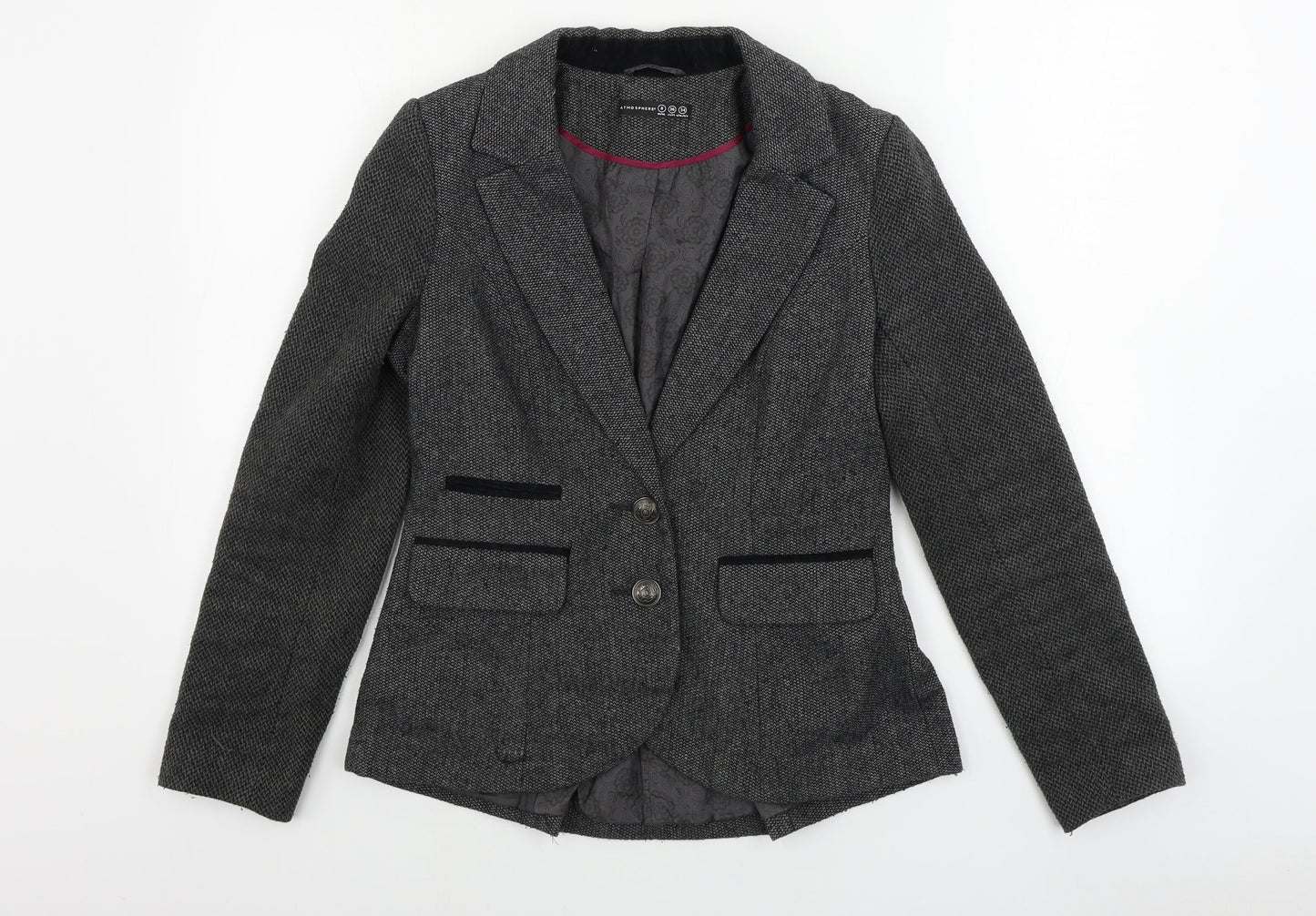 Atmosphere  Womens Grey   Jacket Blazer Size 8