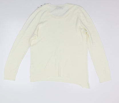 Primark Womens Yellow   Pullover Jumper Size 14