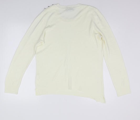 Primark Womens Yellow   Pullover Jumper Size 14