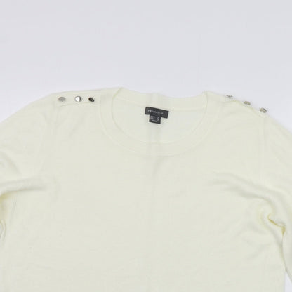 Primark Womens Yellow   Pullover Jumper Size 14