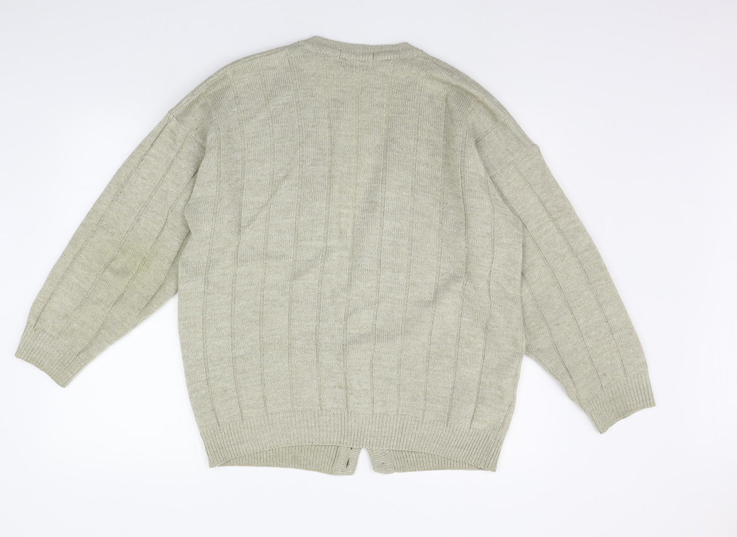Womens UK Size M Marks and Spencer Beige Cardigan Jumper