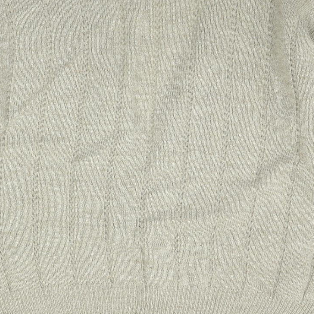 Womens UK Size M Marks and Spencer Beige Cardigan Jumper