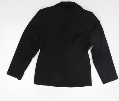 NEXT Womens Black   Jacket Suit Jacket Size 10