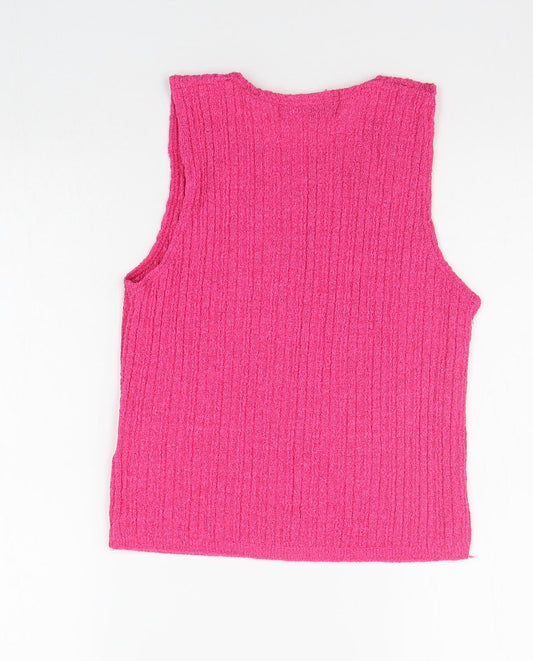 Berkertex Womens Pink   Basic Tank Size 14