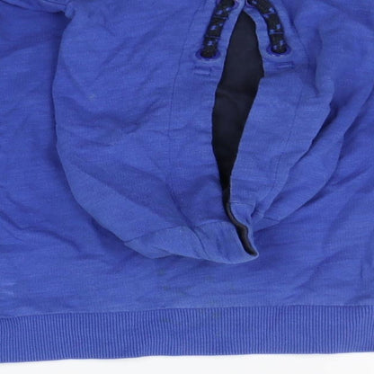 George Boys Blue   Pullover Hoodie Size 7-8 Years