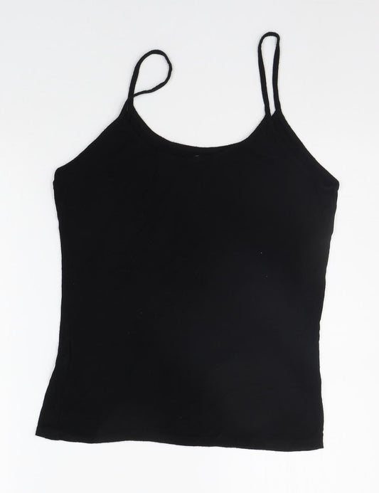 Boohoo Womens Black   Basic Tank Size 12