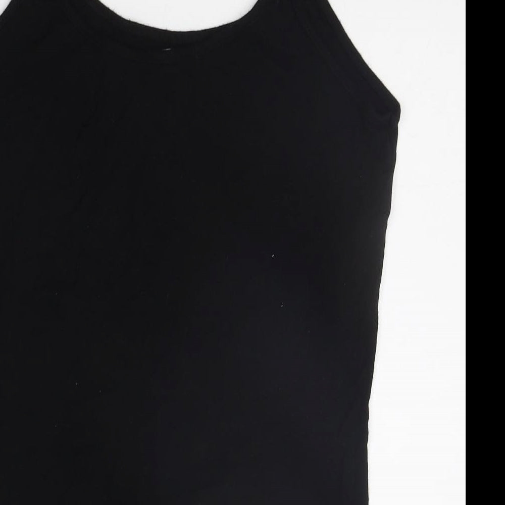 Boohoo Womens Black   Basic Tank Size 12