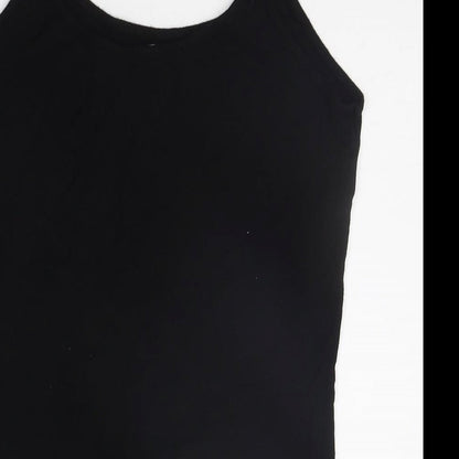 Boohoo Womens Black   Basic Tank Size 12