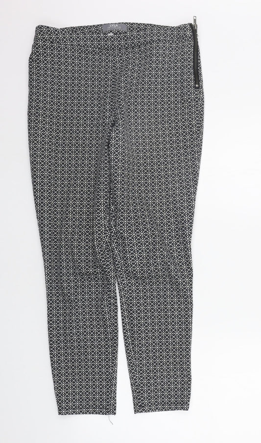 Womens UK Size 12 Dorothy Perkins Regular Fit  Grey Trousers