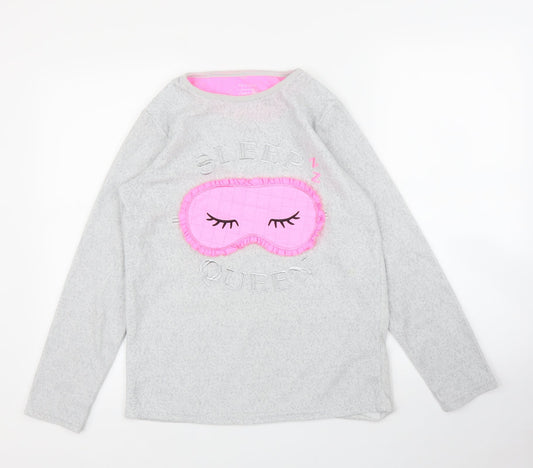 Primark Womens Grey   Pullover Jumper Size 12  - Pj top