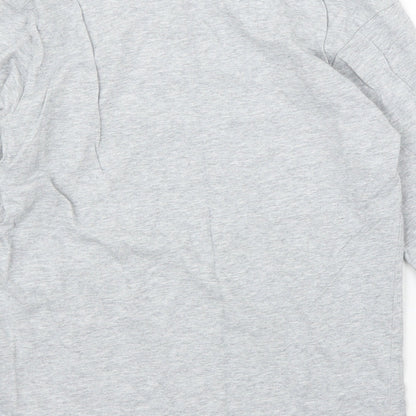 Popupshop Girls Grey   Basic T-Shirt Size 9 Years