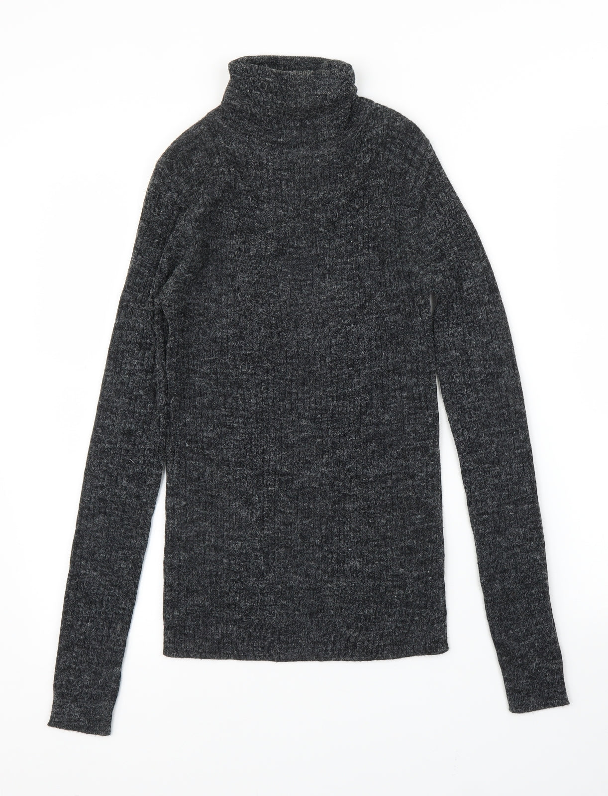 Womens UK Size S Brave Soul Grey Pullover Jumper