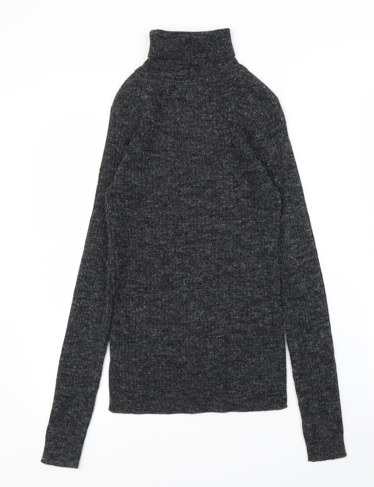 Womens UK Size S Brave Soul Grey Pullover Jumper